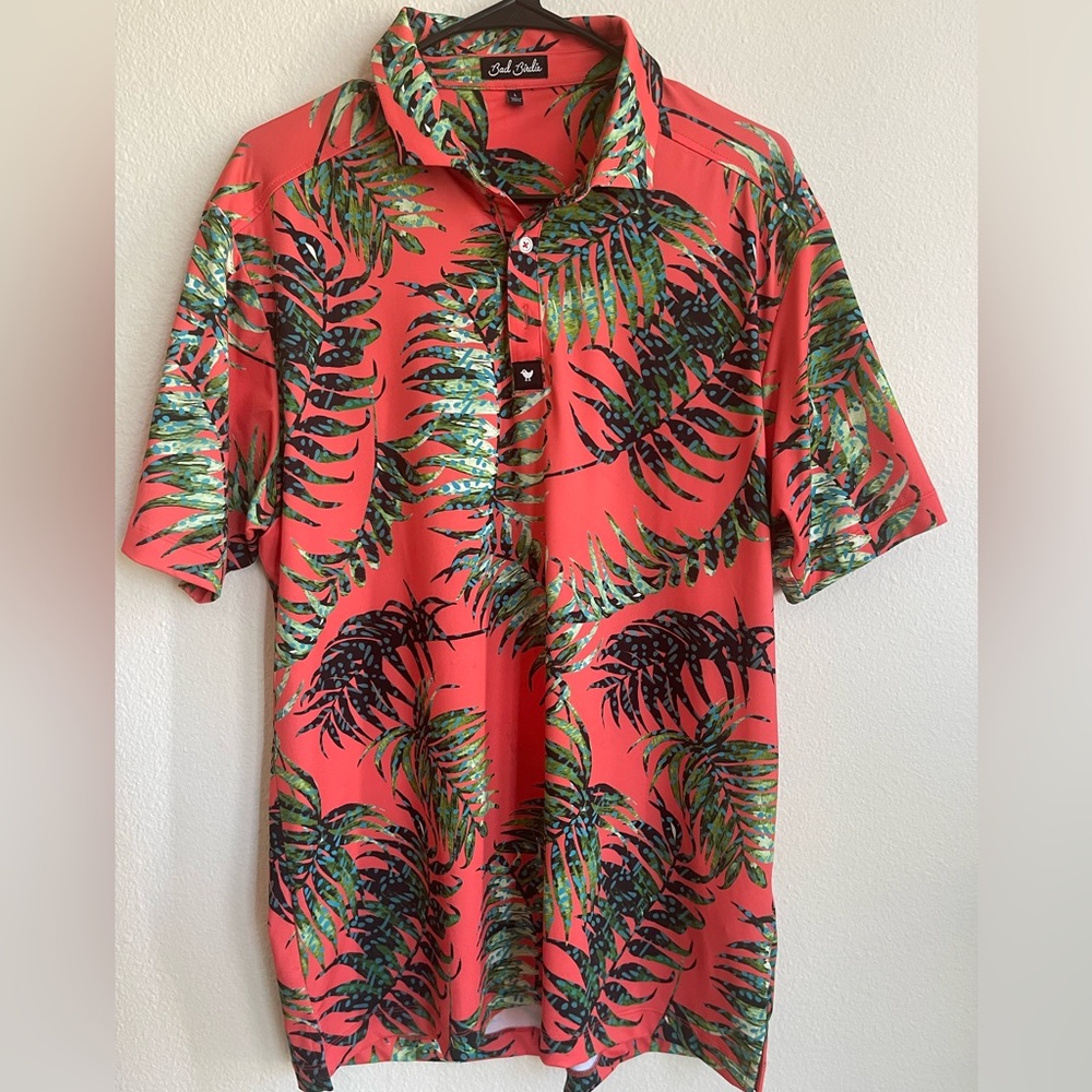 Bad Birdie L mens golf polo